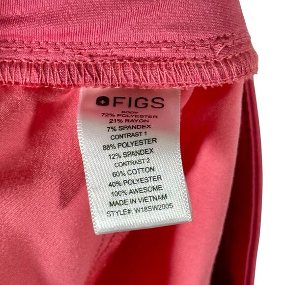 FIGS Women's XXL Pink Zamora Jogger Style Scrub Pants Technical Collection - Picture 5 of 11
